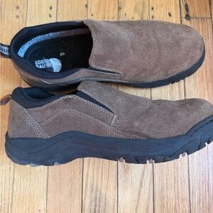 Eddie Bauer Brown Suede Slip-On Loafers